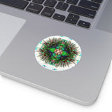 Roots connection   Round Vinyl Sticker