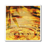 "Radiant Ripples" - Refrigerator Magnet —