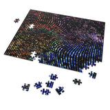 Textured reflections Jigsaw Puzzle with Tin box—