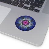 Serenity -Round Vinyl Sticker