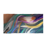 Falls soft flow beach towel