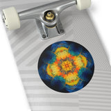Sun ray - Round Vinyl Sticker