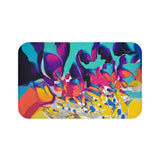 Sunburst shadows  Bathroom Rug