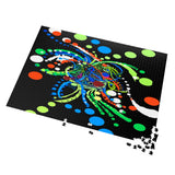 Transforming blocks-Jigsaw Puzzle with Tin box