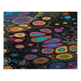 "Rainbow polka dot"  — multi size choices Jigsaw puzzle with Tin box
