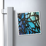 "Water drops suspended"-Fridge  Magnet