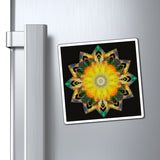 "Sun burst"  Art Magnet