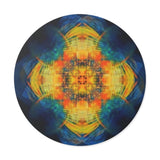 Sun ray - Round Vinyl Sticker