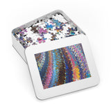 Rainbow diversity -Jigsaw Puzzle with Tin box