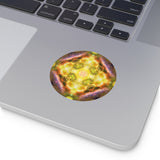 Glow- Round Vinyl Sticker