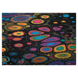 "Rainbow polka dot"  — multi size choices Jigsaw puzzle with Tin box