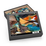 "Fall time" Puzzle —  120/252/500‑Piece Jigsaw paper box