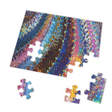 Rainbow diversity -Jigsaw Puzzle with Tin box
