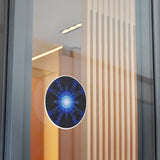 Blue Ray -Round Vinyl Sticker —
