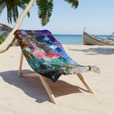 Heart healing grief crystal towel