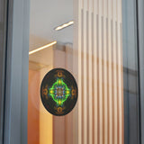 Present moment- Round Vinyl Sticker