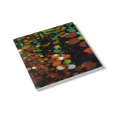 "Autumn molecules"  Coaster: round and square
