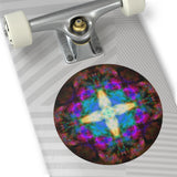Flower essence Round Vinyl Sticker
