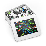 Transforming blocks-Jigsaw Puzzle with Tin box