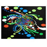 Transforming blocks-Jigsaw Puzzle with Tin box