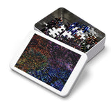 Textured reflections Jigsaw Puzzle with Tin box—