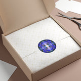 Luminous connections- Round Vinyl Sticker