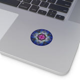 Serenity -Round Vinyl Sticker