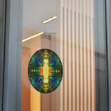 inner glow- Round Vinyl Sticker