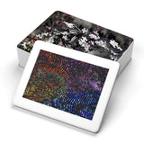 Textured reflections Jigsaw Puzzle with Tin box—