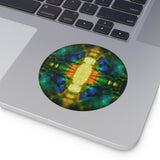 inner glow- Round Vinyl Sticker