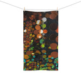 Autumn molecules: hand towel