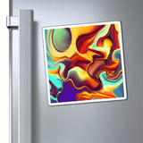 "Emotions" Colorful Fridge Magnet —