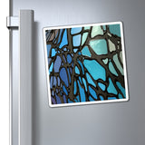 "Water drops suspended"-Fridge  Magnet