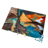 "Fall time" Jigsaw Puzzle   Tin box