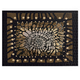 "Ancient texture"  Jigsaw Puzzle with Tin  5 sizes