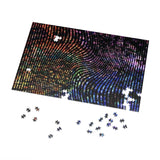 Textured reflections Jigsaw Puzzle with Tin box—