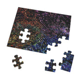 Textured reflections Jigsaw Puzzle with Tin box—