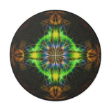 Present moment- Round Vinyl Sticker