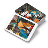 "Fall time" Jigsaw Puzzle   Tin box