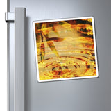 "Radiant Ripples" - Refrigerator Magnet —