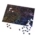 Textured reflections Jigsaw Puzzle with Tin box—