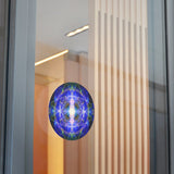 Luminous connections- Round Vinyl Sticker