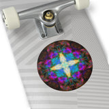 Flower essence Round Vinyl Sticker