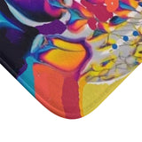 Sunburst shadows  Bathroom Rug