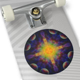 Cycles-  Round Vinyl Sticker