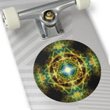 Inner will- Round Vinyl Sticker —