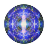 Luminous connections- Round Vinyl Sticker