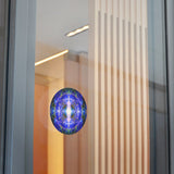 Luminous connections- Round Vinyl Sticker