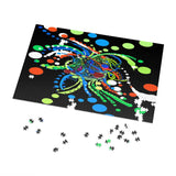 Transforming blocks-Jigsaw Puzzle with Tin box