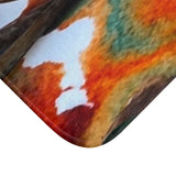 "Fall time"  Bathroom Rug